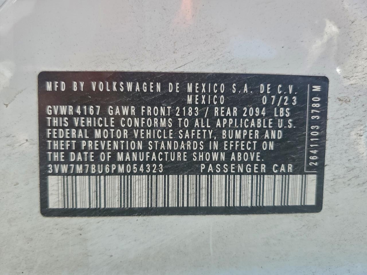 2023 VOLKSWAGEN JETTA SE photo 23