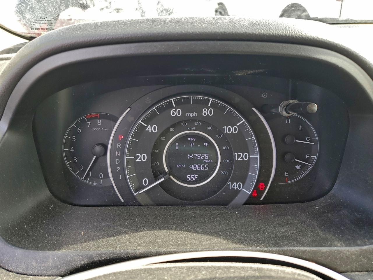 2014 HONDA CR-V EXL photo 9