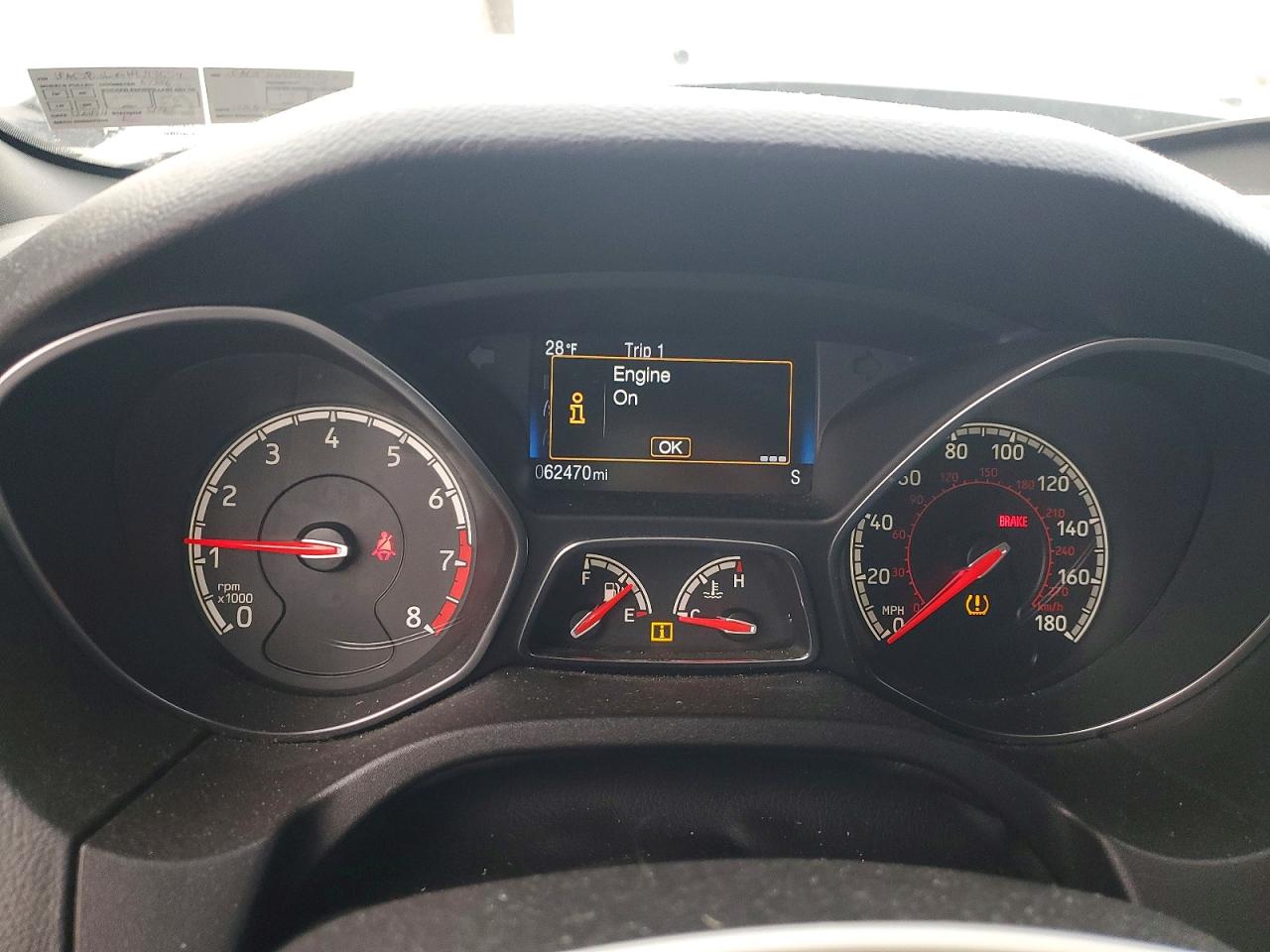 2017 FORD FOCUS ST photo 9