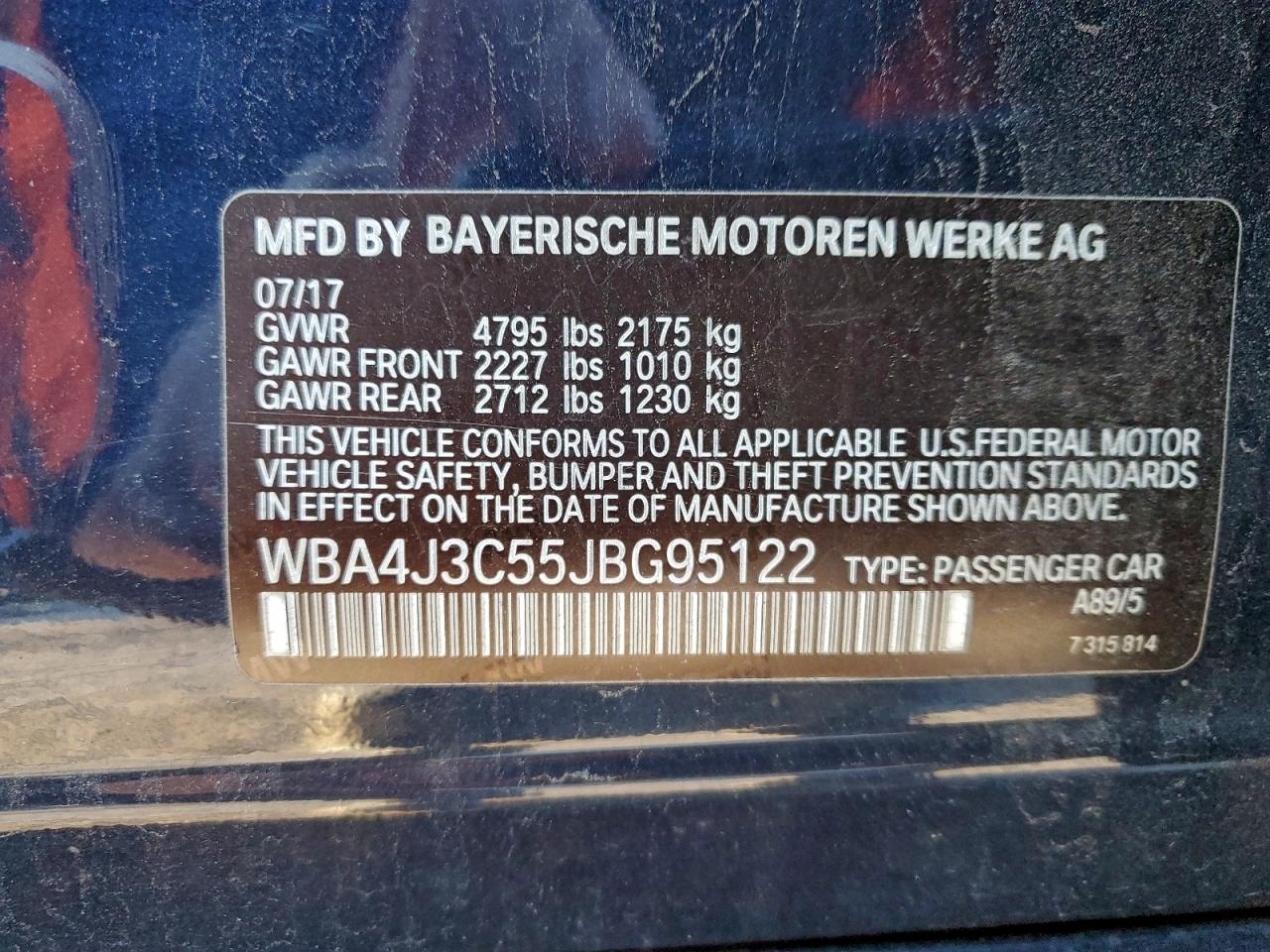 2018 BMW 430XI GRAN COUPE photo 12