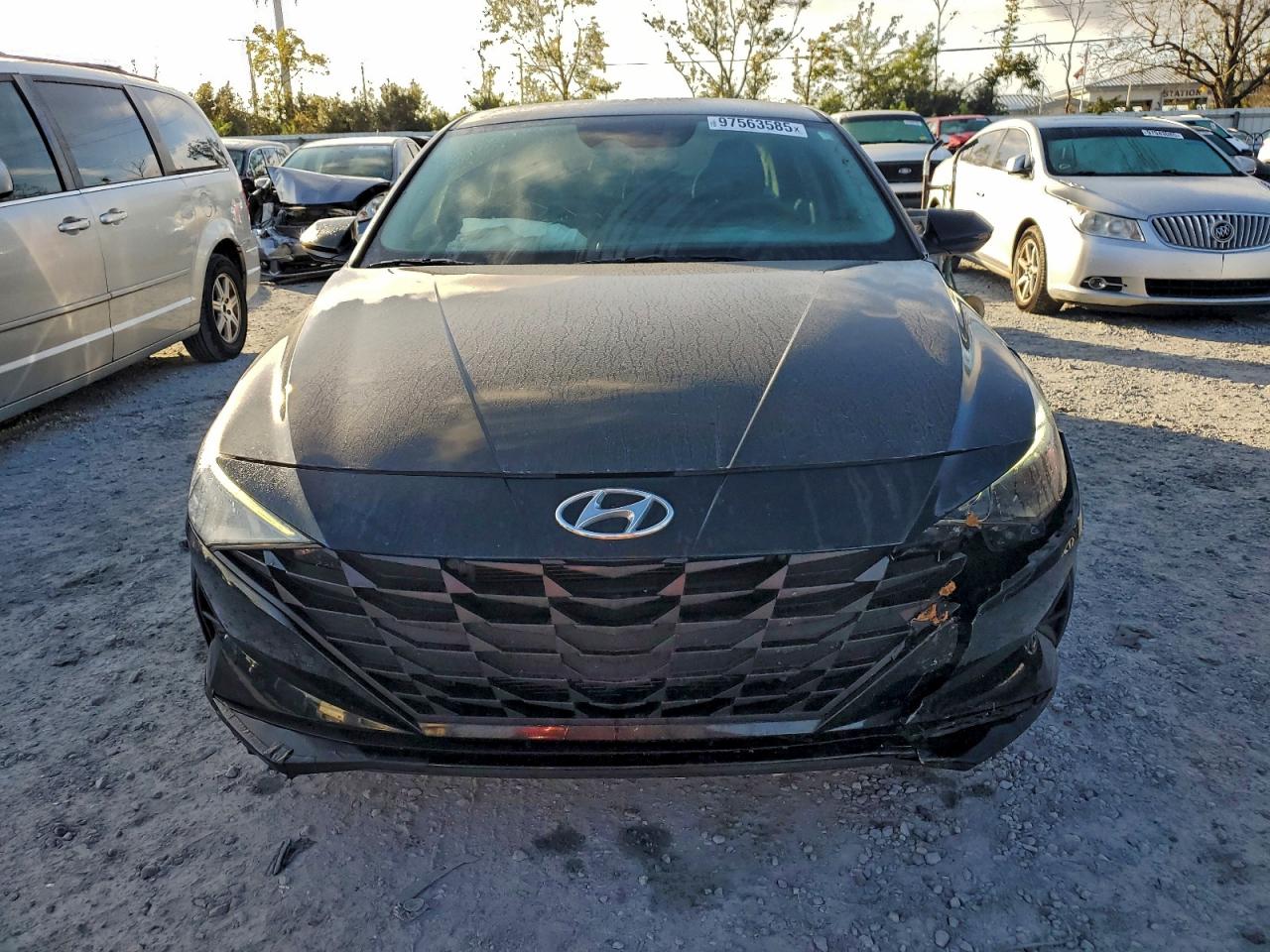 2023 HYUNDAI ELANTRA BLUE photo 5