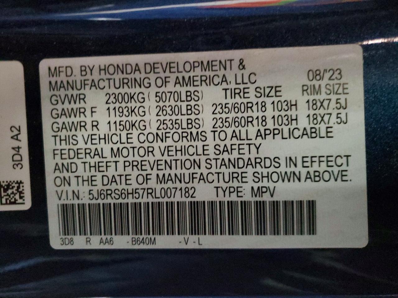 2024 HONDA CR-V SPORT photo 40