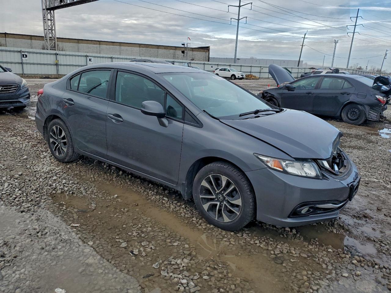 2013 HONDA CIVIC EXL photo 4