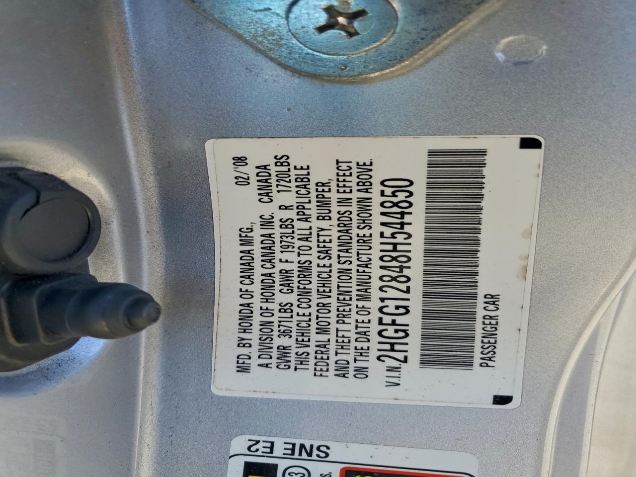 2008 HONDA CIVIC EX photo 13