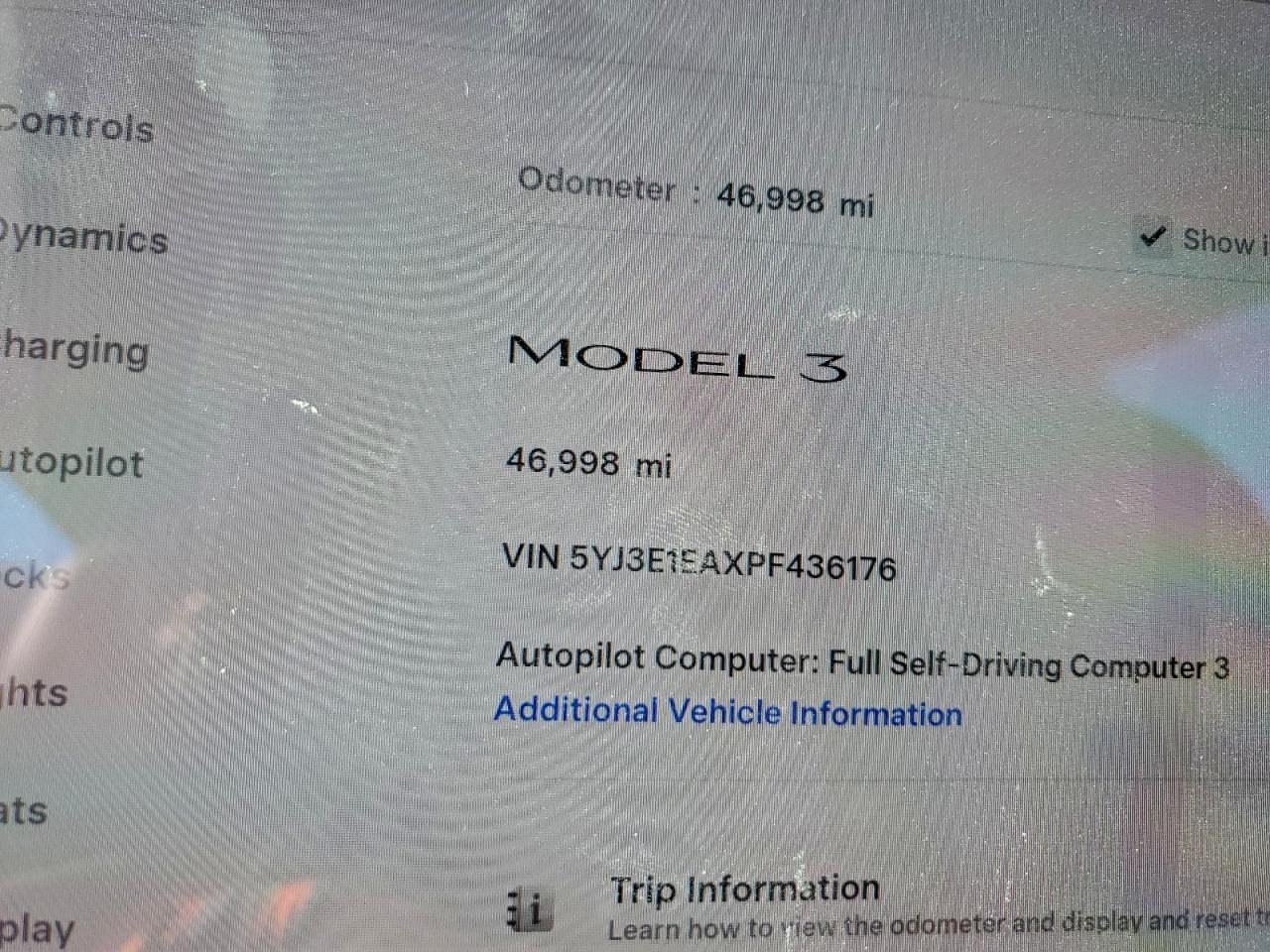 2023 TESLA MODEL 3 photo 25