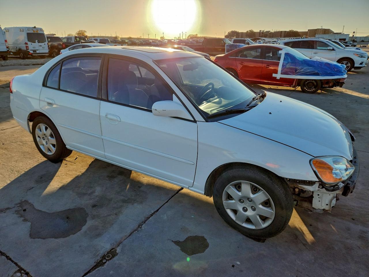 2002 HONDA CIVIC EX photo 7