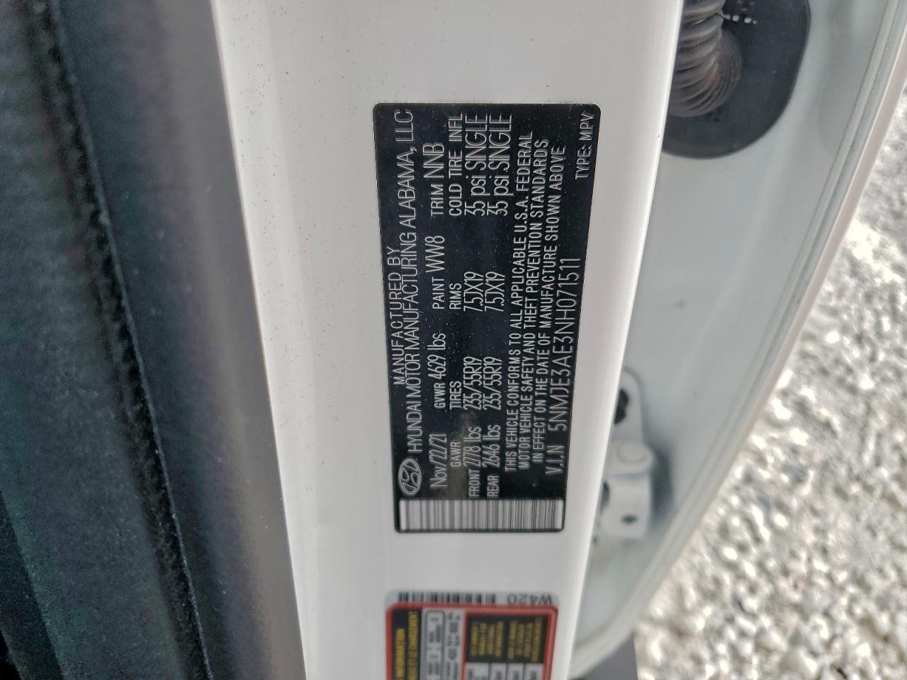 2022 HYUNDAI TUCSON LIMITED photo 14