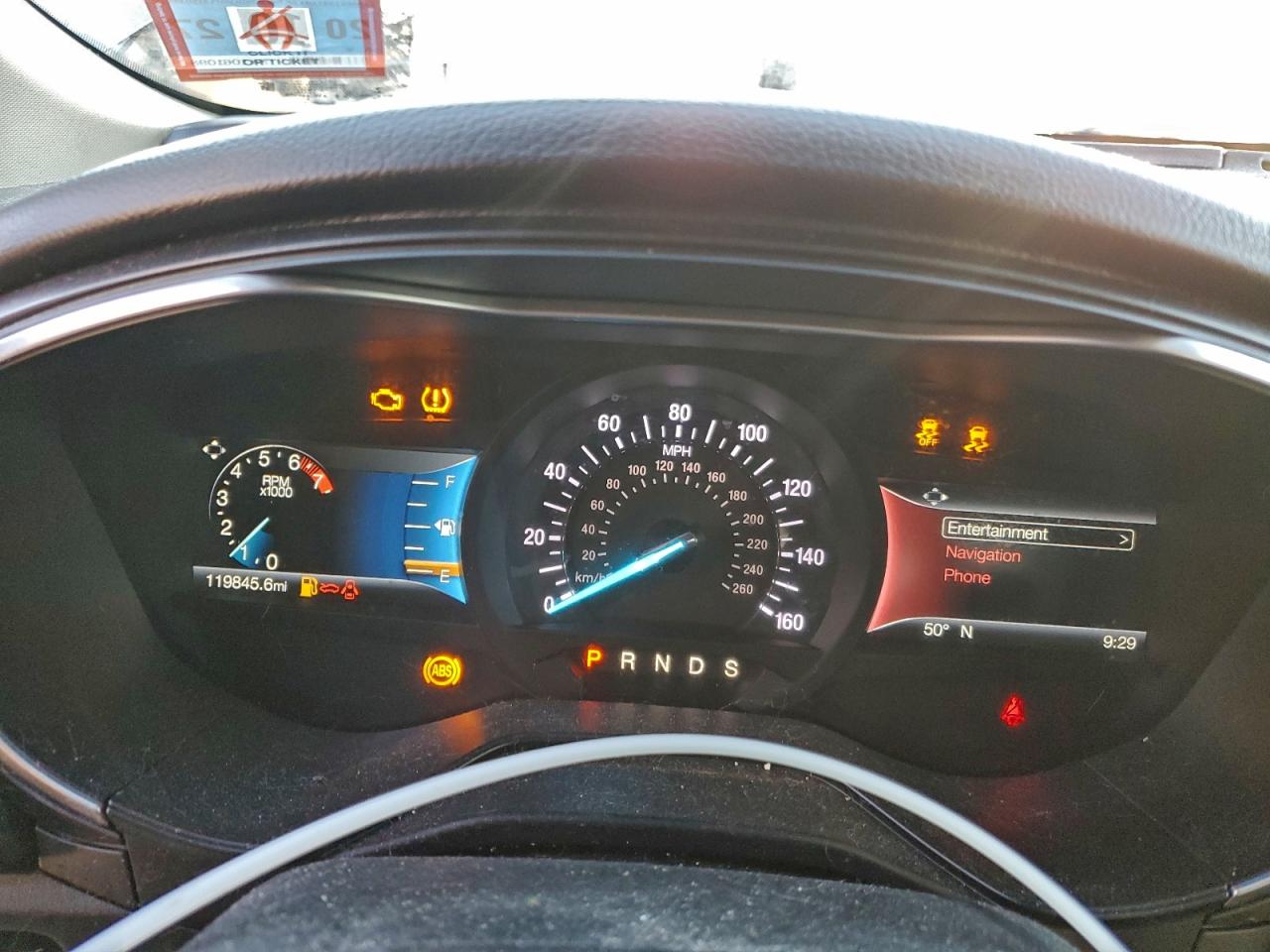 2019 FORD FUSION TITANIUM photo 9