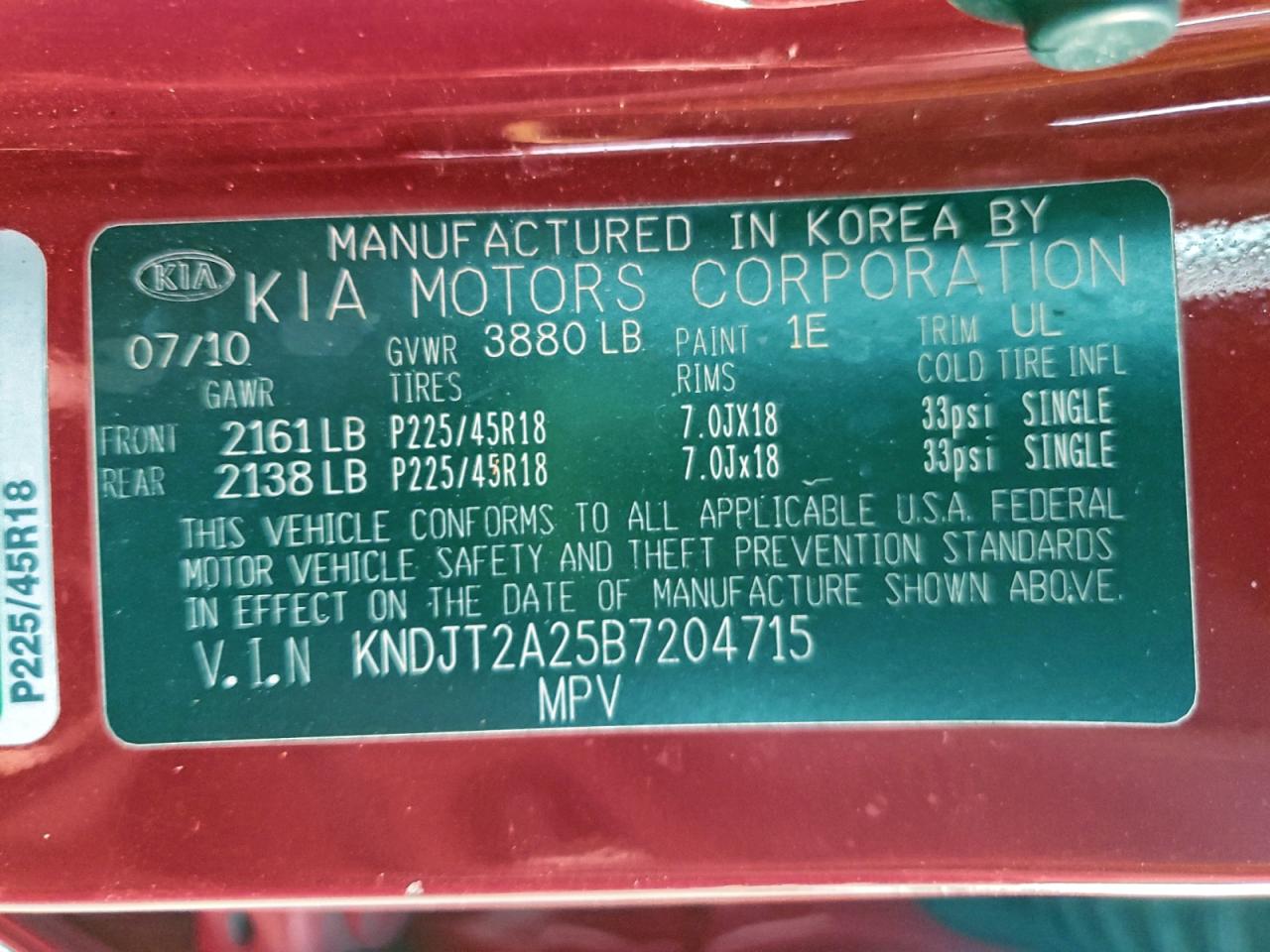 2011 KIA SOUL + photo 12