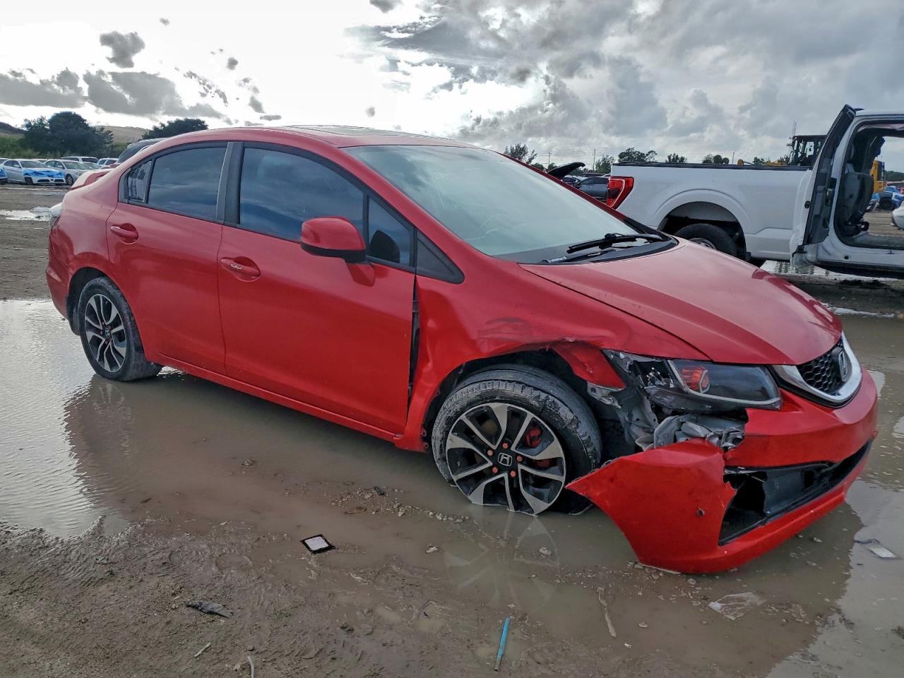 2013 HONDA CIVIC EX photo 4