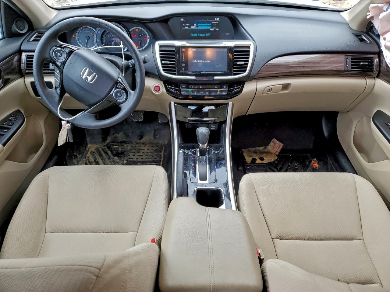 2016 HONDA ACCORD EX photo 8