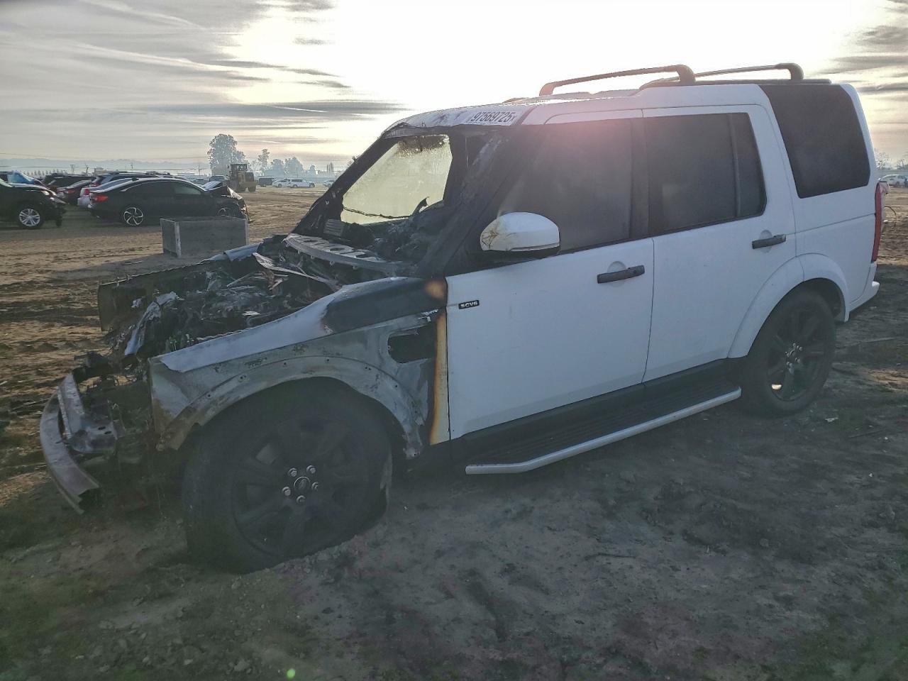 2016 LAND ROVER LR4 HSE — BURN damage — photo 1