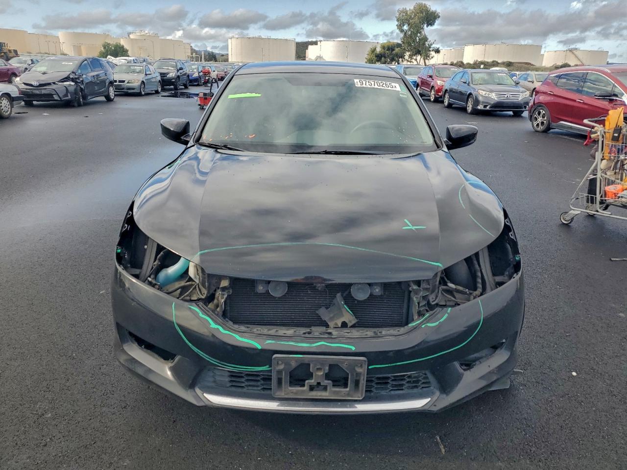 2015 HONDA ACCORD LX photo 5
