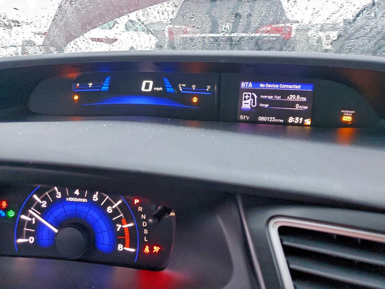 2015 HONDA CIVIC EX photo 9