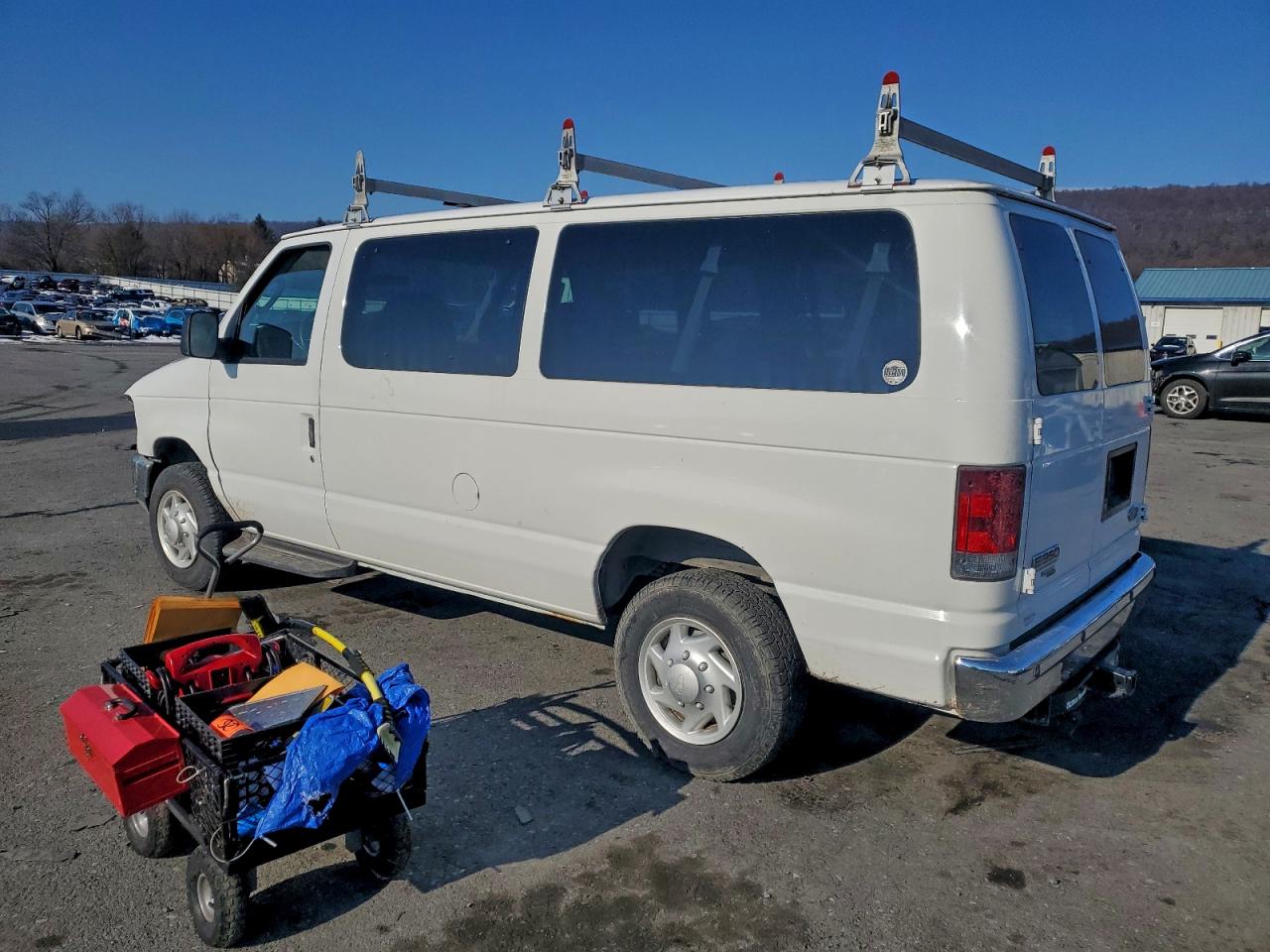 2008 FORD ECONOLINE E350 SUPER DUTY WAGON photo 2