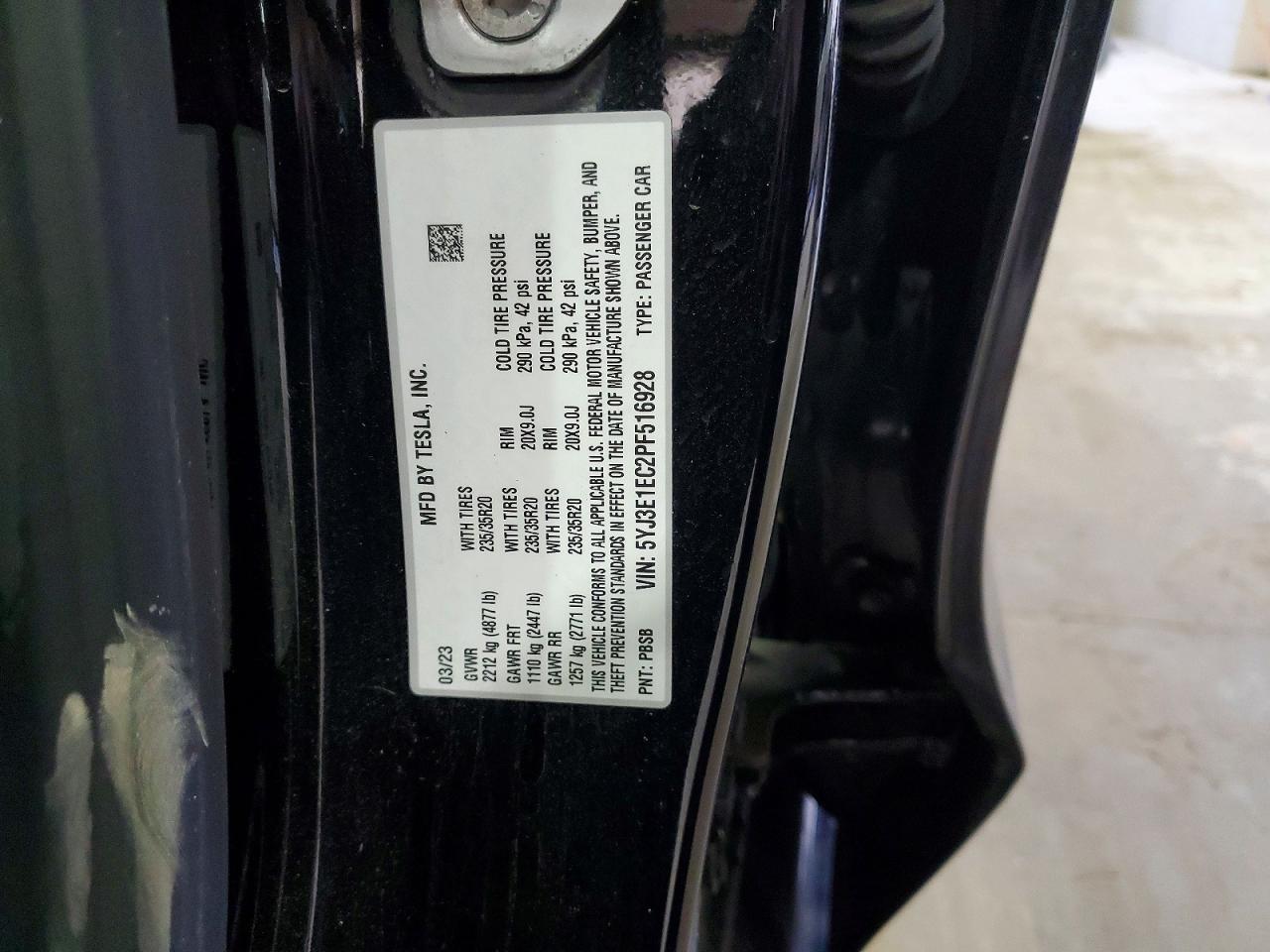 2023 TESLA MODEL 3 photo 12