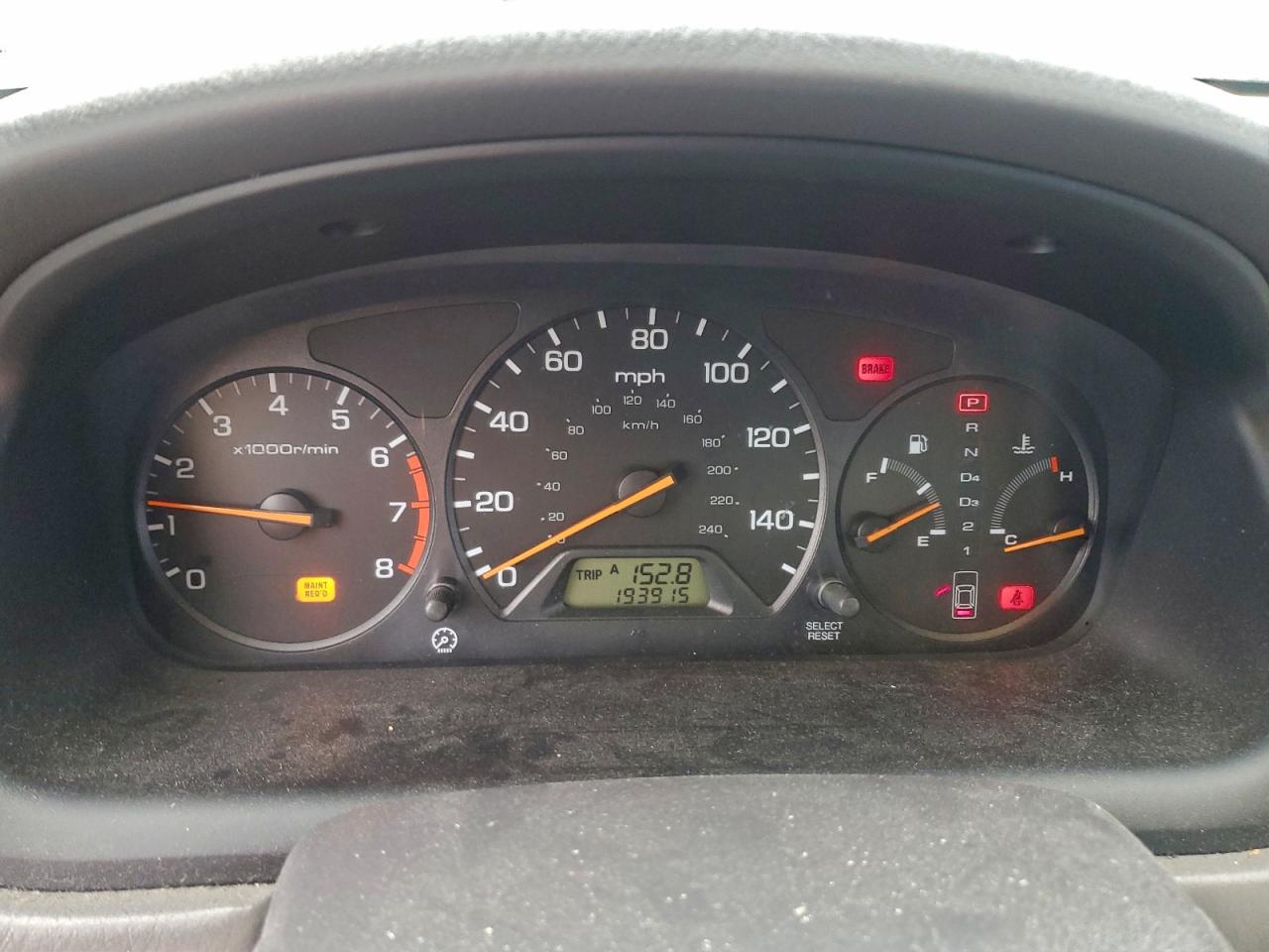 2002 HONDA ACCORD EX photo 9