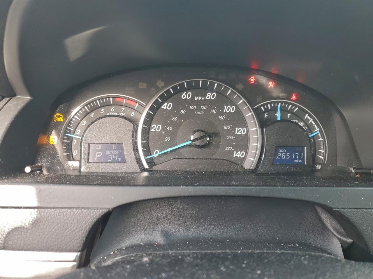 2012 TOYOTA CAMRY BASE photo 9