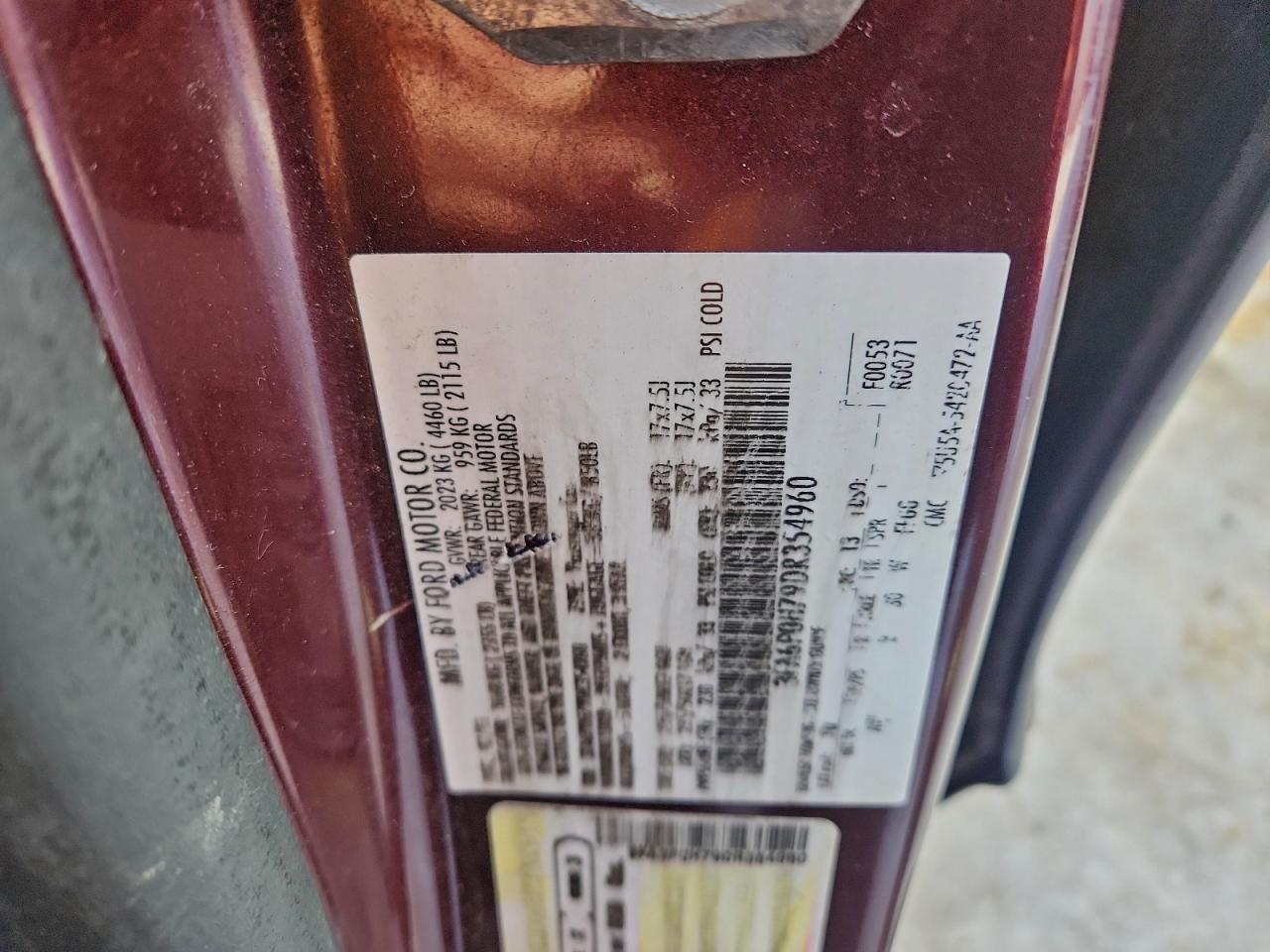 2013 FORD FUSION SE photo 12