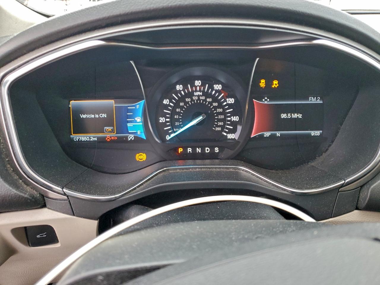 2017 FORD FUSION SE photo 9