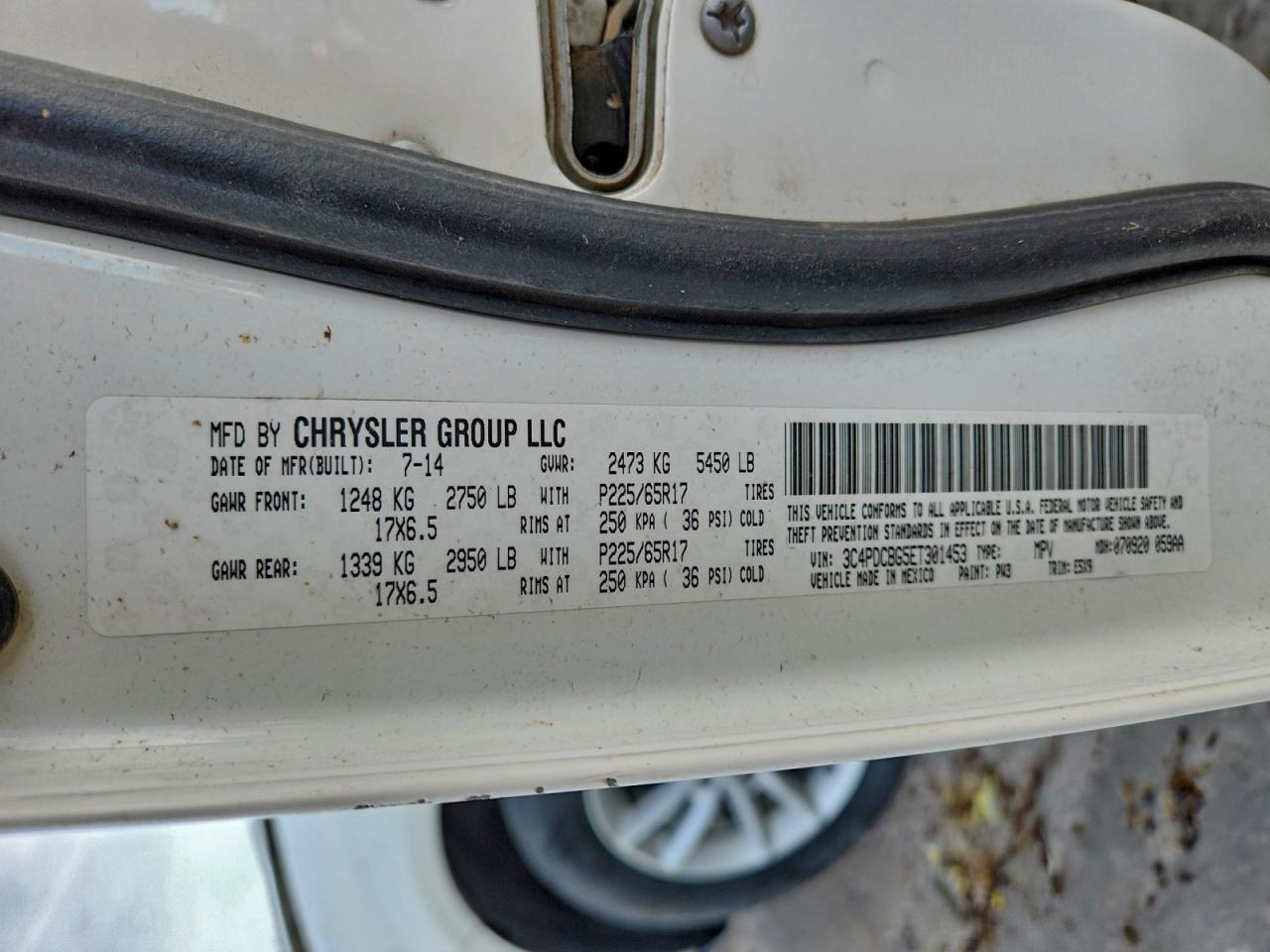 2014 DODGE JOURNEY SXT photo 25