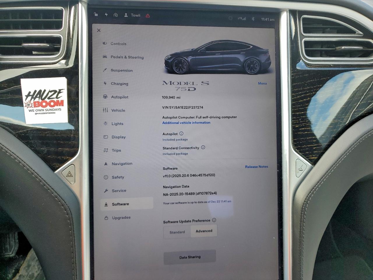 2018 TESLA MODEL S photo 9