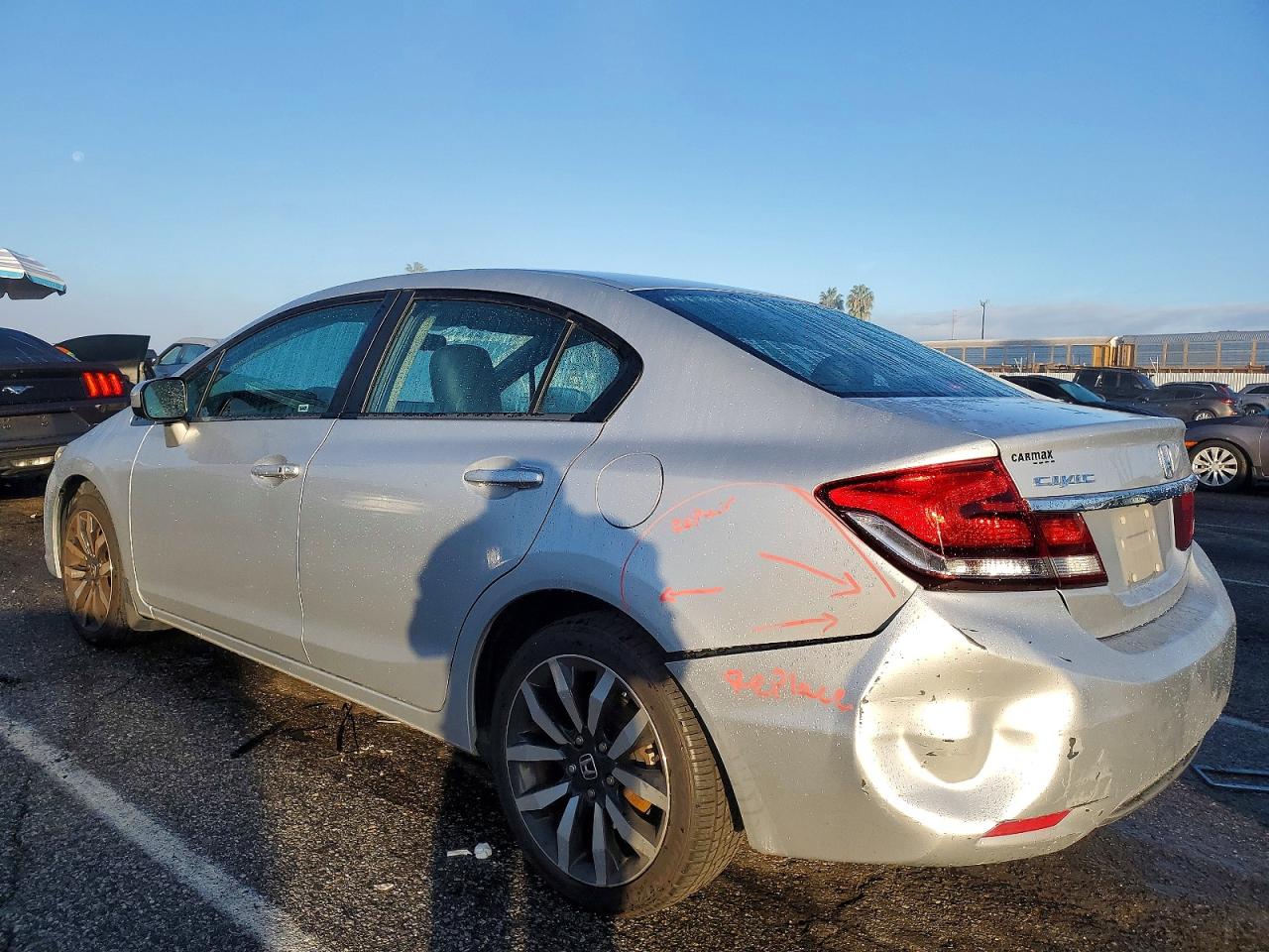 2015 HONDA CIVIC EXL photo 4
