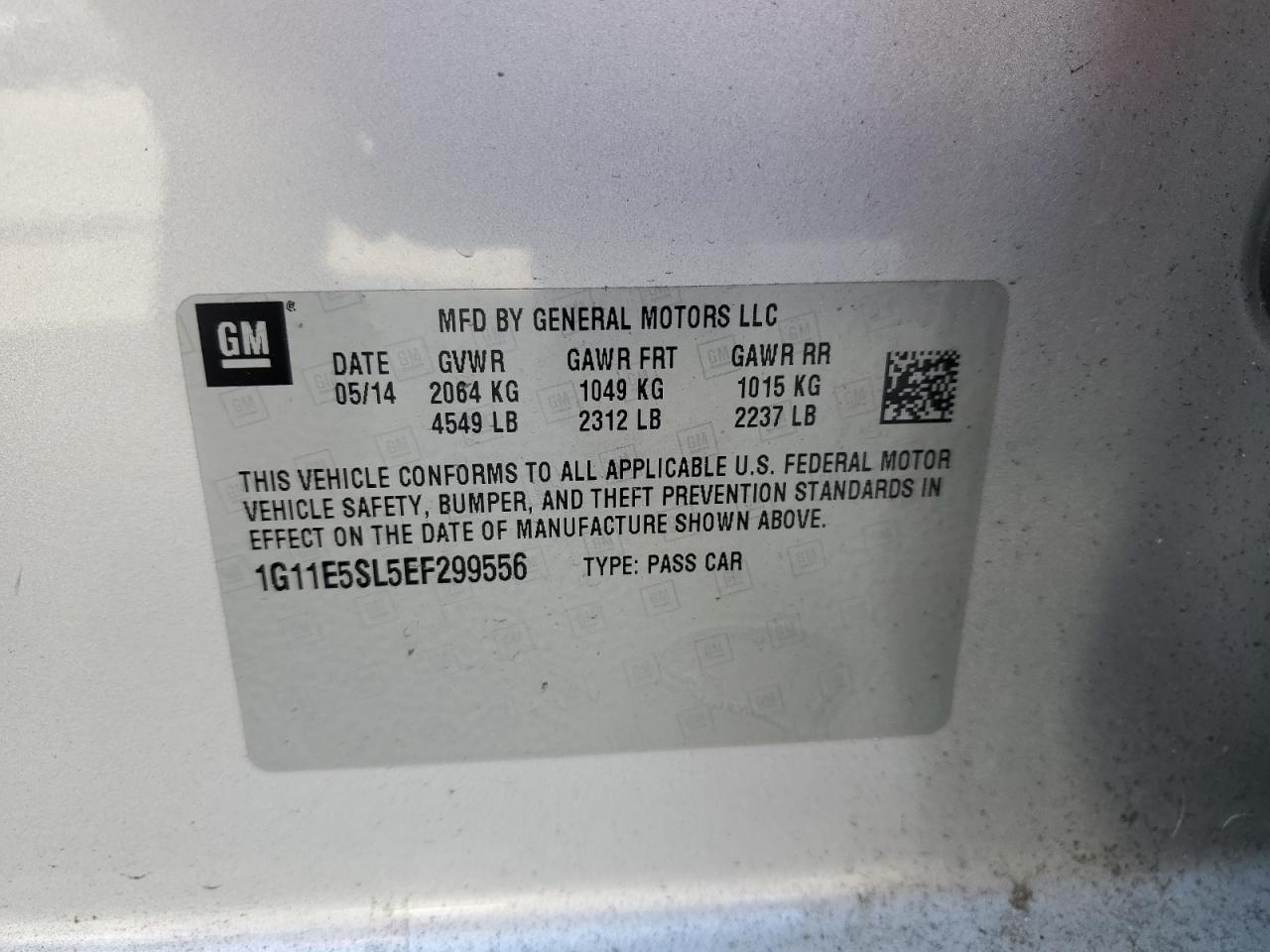 2014 CHEVROLET MALIBU 2LT photo 23