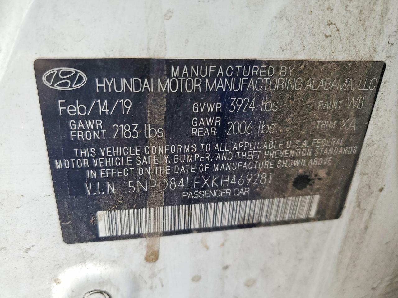 2019 HYUNDAI ELANTRA SEL photo 13