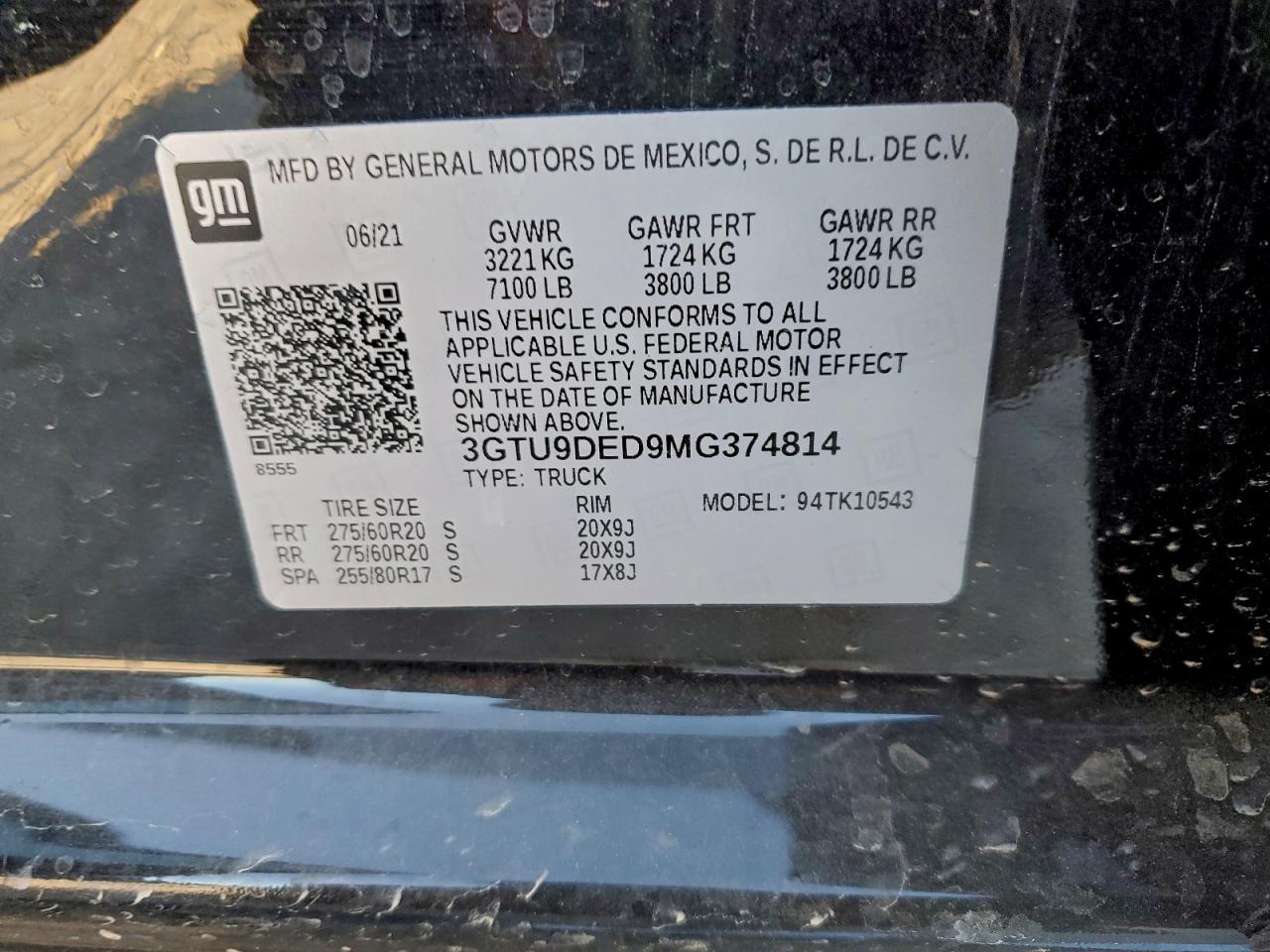 2021 GMC SIERRA K1500 SLT photo 37