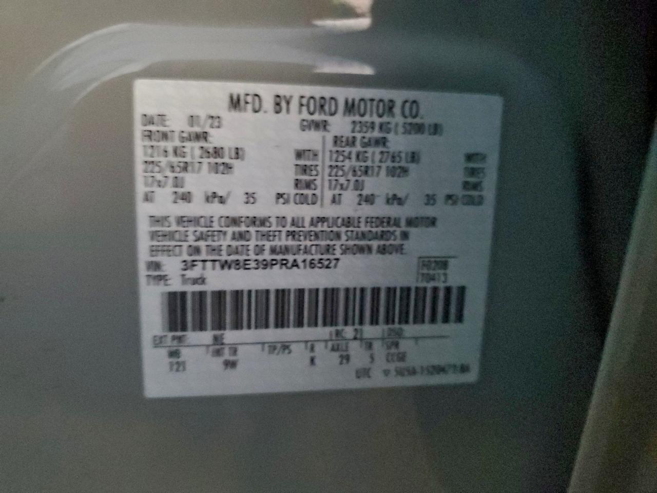 2023 FORD MAVERICK XL photo 12