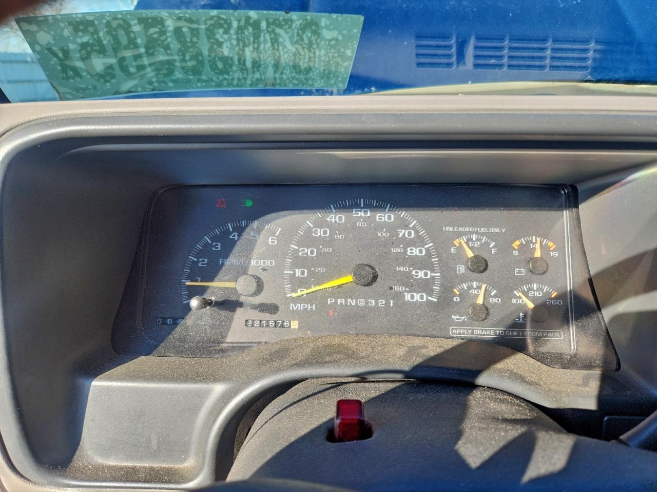 1997 CHEVROLET TAHOE K1500 photo 9