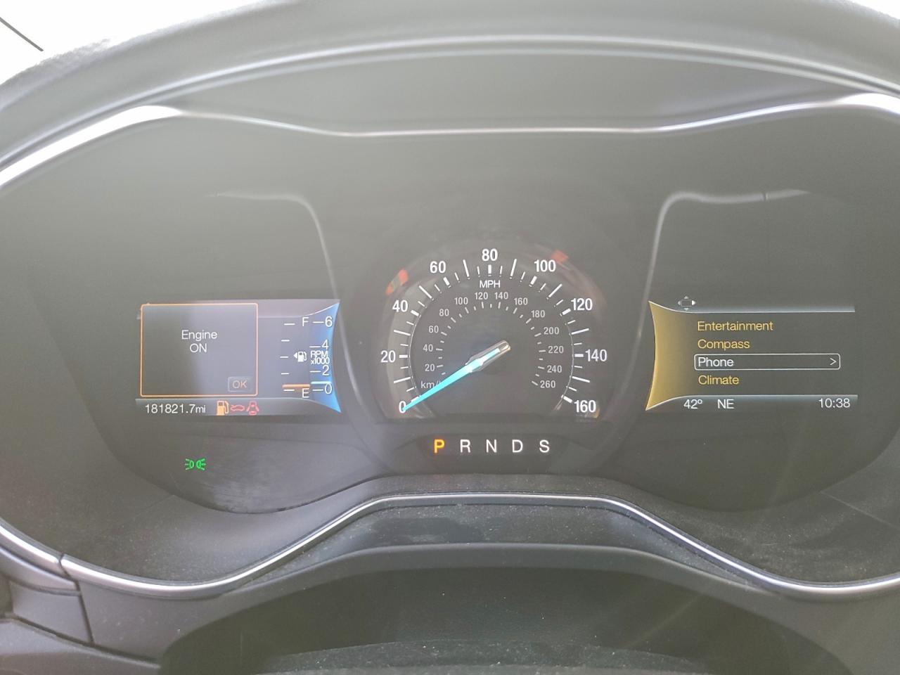 2016 FORD FUSION TITANIUM photo 9