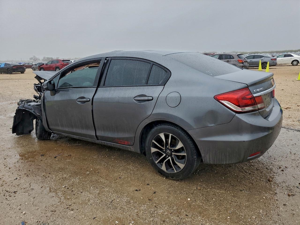 2013 HONDA CIVIC EX photo 2