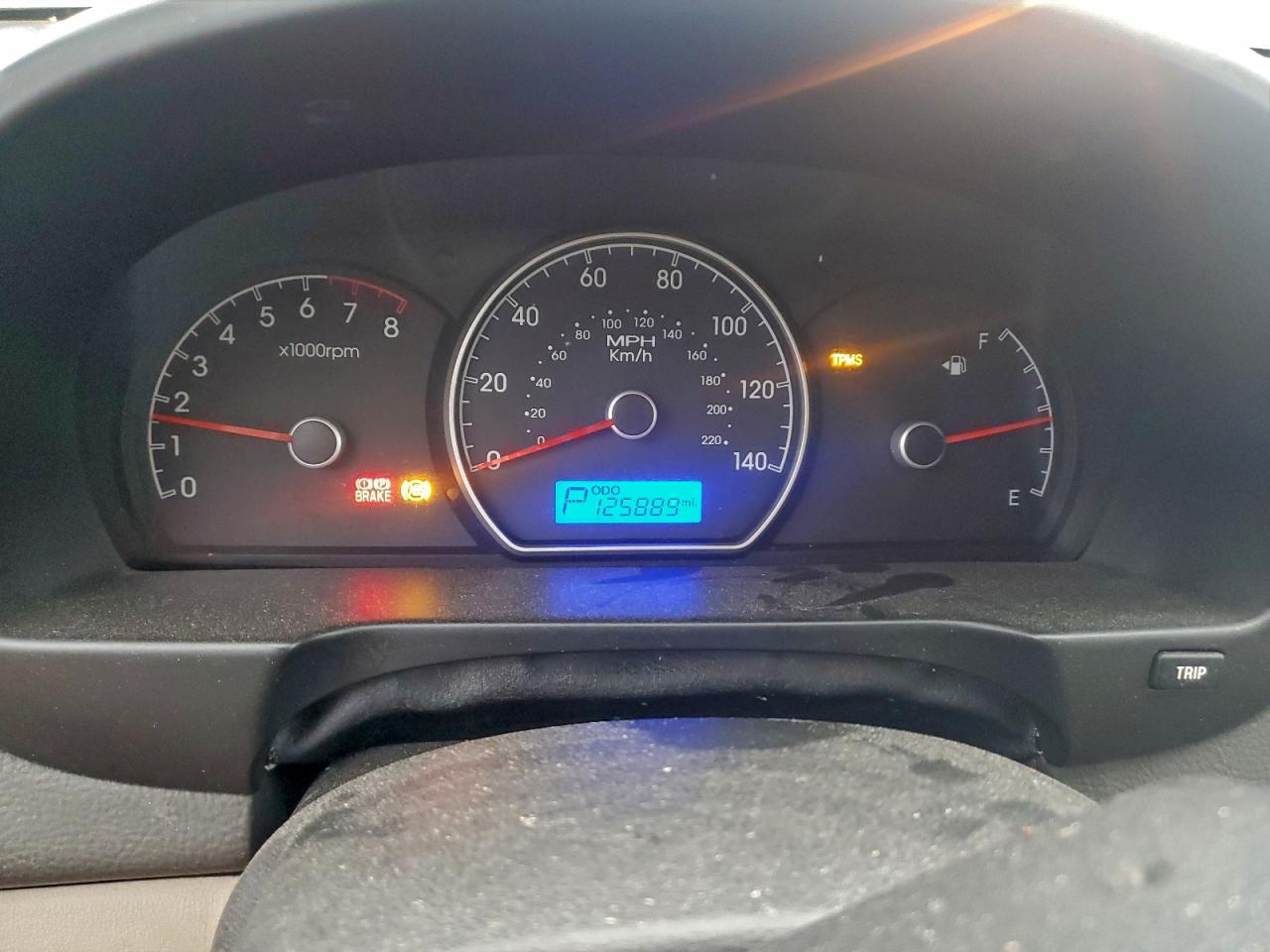 2010 HYUNDAI ELANTRA BLUE photo 9