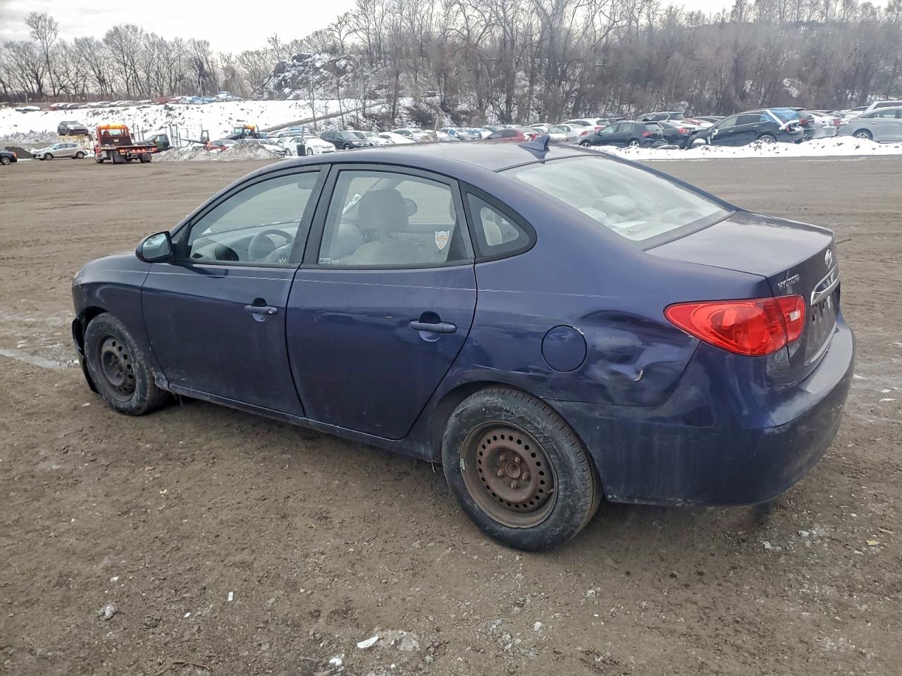 2010 HYUNDAI ELANTRA BLUE photo 2