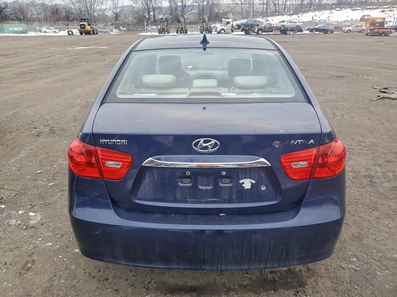 2010 HYUNDAI ELANTRA BLUE photo 6