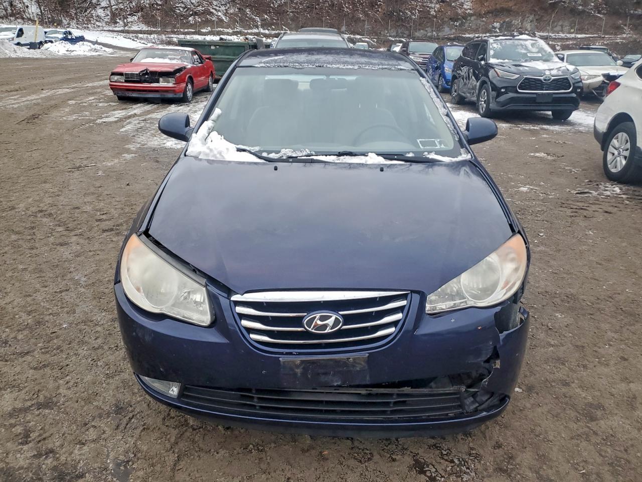 2010 HYUNDAI ELANTRA BLUE photo 5