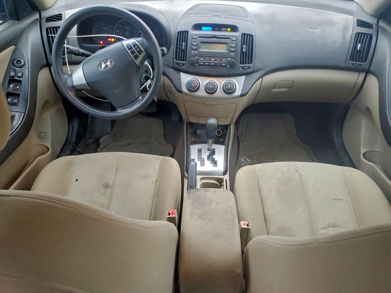 2010 HYUNDAI ELANTRA BLUE photo 8