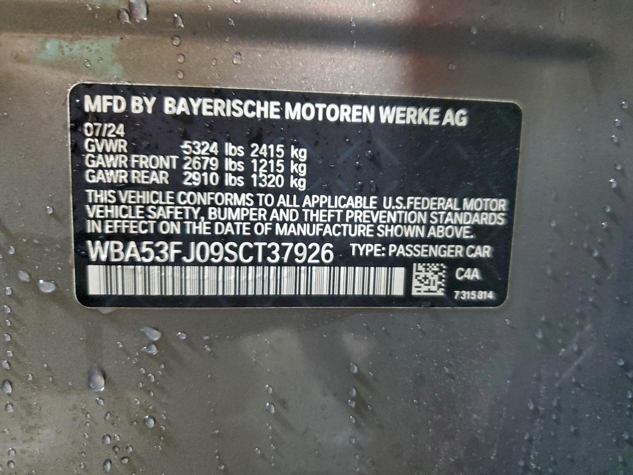 2025 BMW 530 XI photo 23