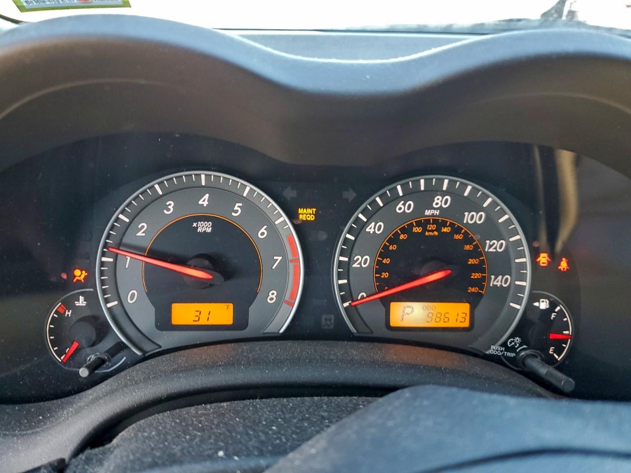 2010 TOYOTA COROLLA BASE photo 9