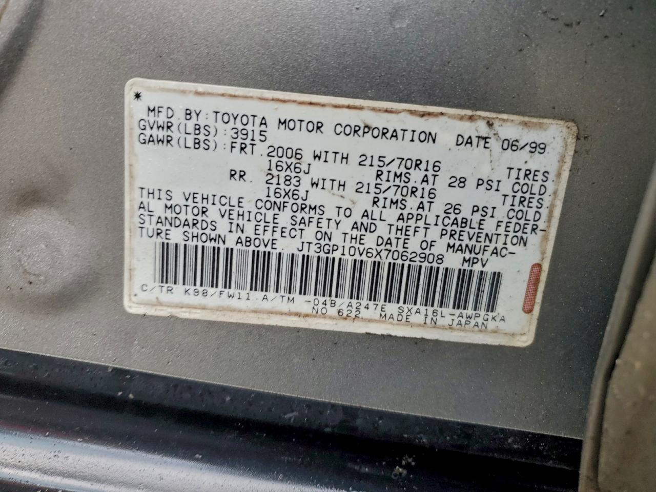 1999 TOYOTA RAV4 photo 45