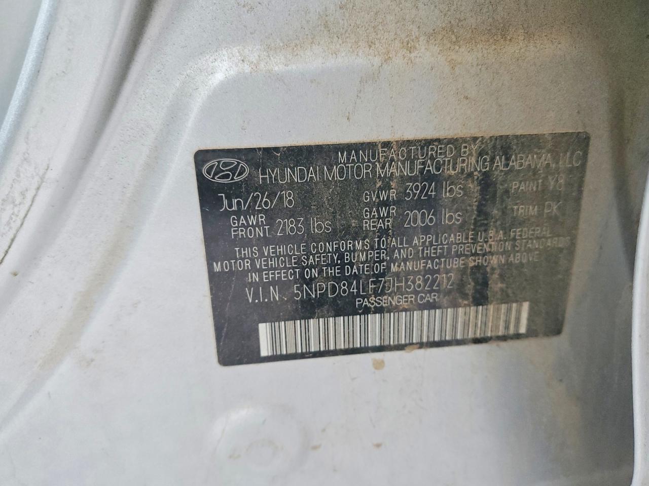 2018 HYUNDAI ELANTRA SEL photo 12