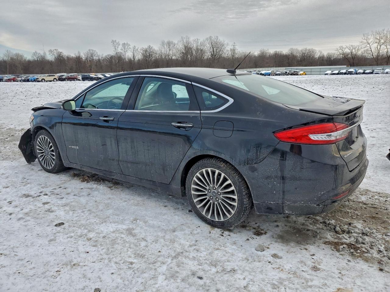 2018 FORD FUSION TITANIUM/PLATINUM HEV photo 4