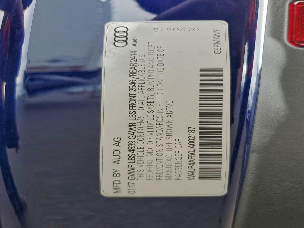 2018 AUDI S5 PREMIUM PLUS photo 12