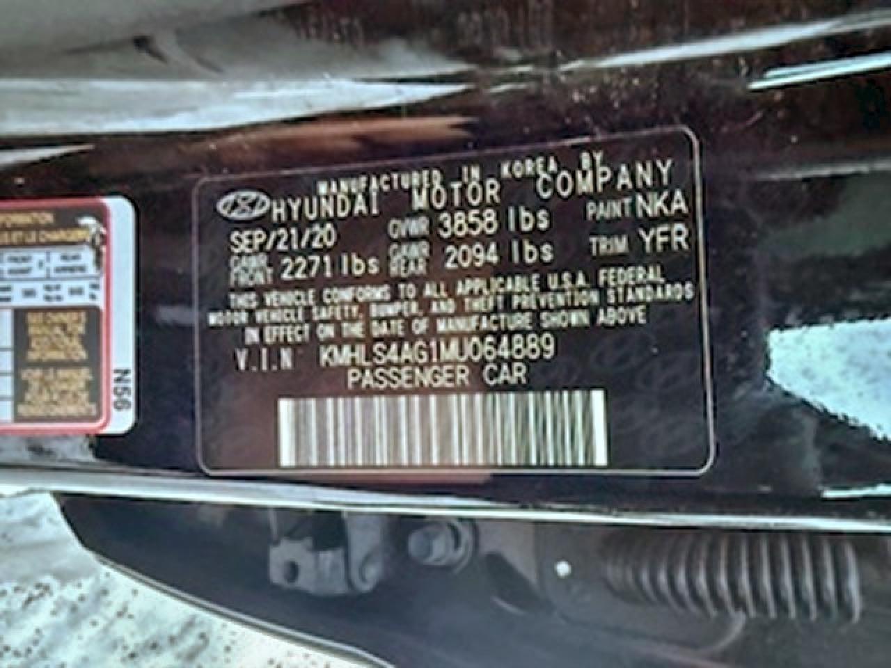 2021 HYUNDAI ELANTRA SEL photo 23