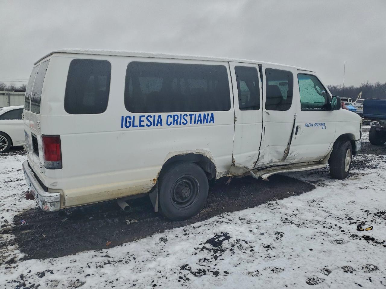 2008 FORD ECONOLINE E350 SUPER DUTY WAGON photo 3