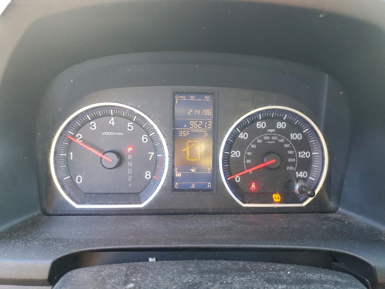 2011 HONDA CR-V EXL photo 9