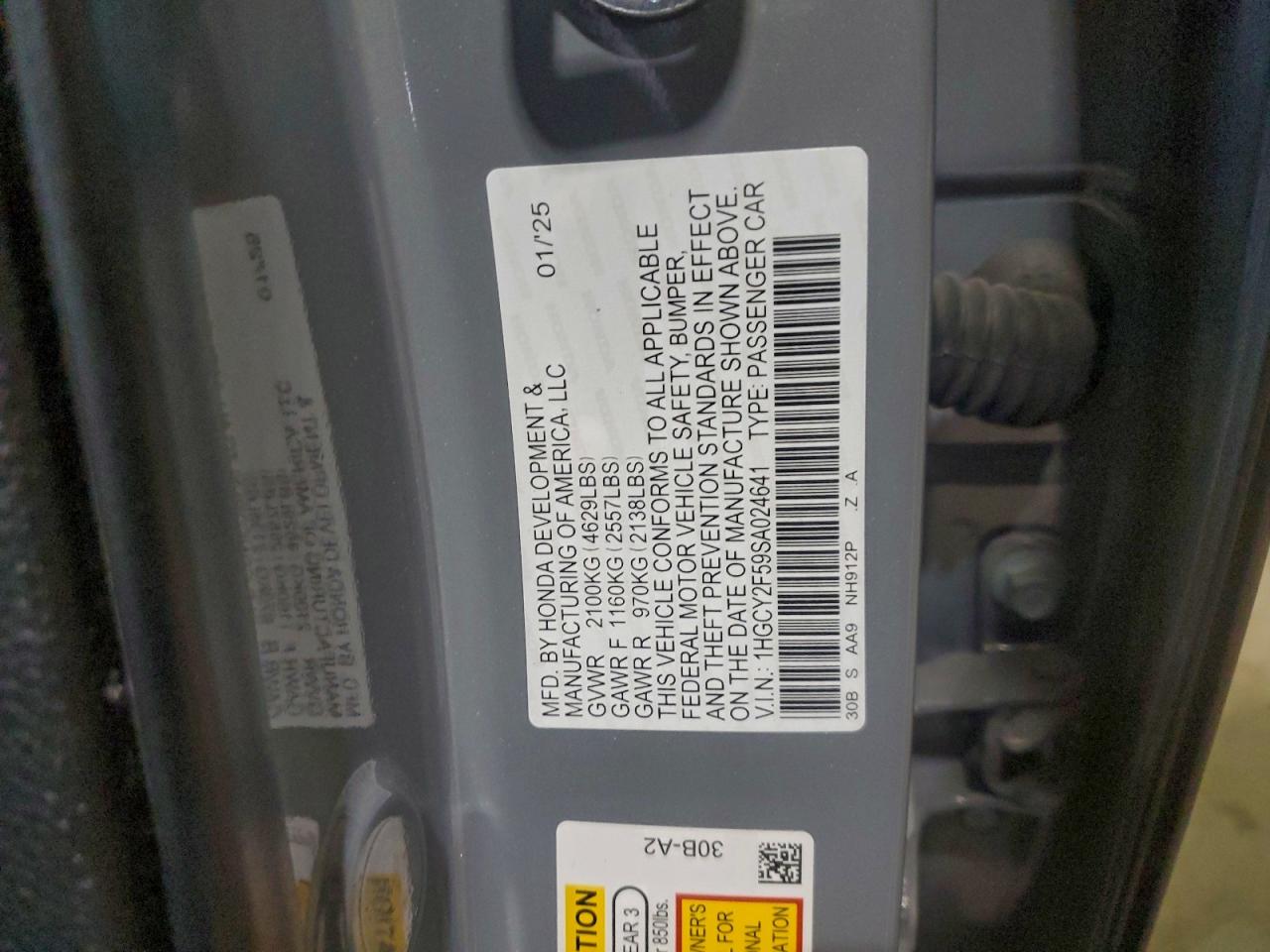 2025 HONDA ACCORD HYBRID SPORT photo 34