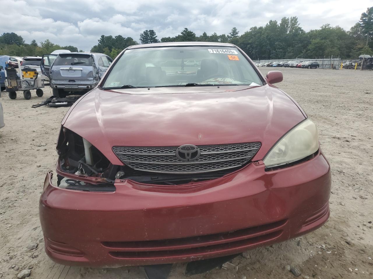 2004 TOYOTA CAMRY LE photo 5